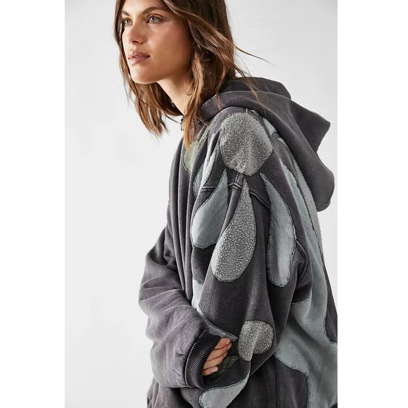 FREE PEOPLE Tops - Free People We The Free It's A Vibe Hoodie Top Oversized Pullover M